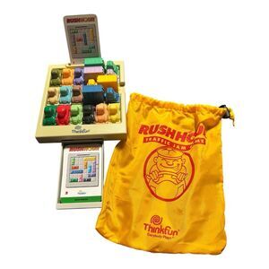 Vintage ThinkFun Rush Hour Traffic Jam Logic Car Game
